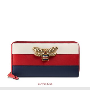 Cartera de Piel Queen Margaret con Cremallera