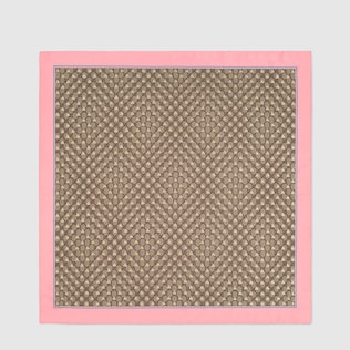 GG bees silk scarf