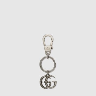 Double G with snake keychain