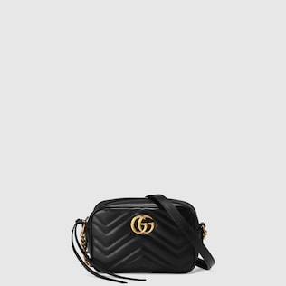 Mini-Tasche GG Marmont aus Matelassé