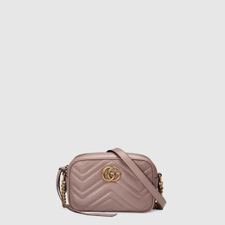 Mini-Tasche GG Marmont aus Matelassé