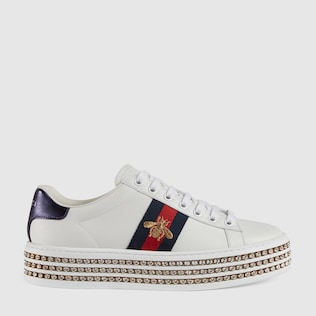 Ace Sneaker mit Kristallen