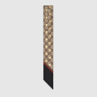 GG bees silk neck bow