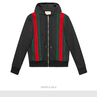 Blouson aviateur en jersey technique avec capuche