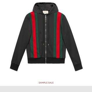 Technical jersey bomber with hood