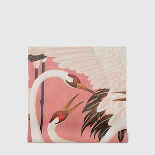 Papel Pintado con Estampado de Garza