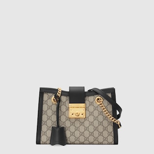 Padlock small GG shoulder bag