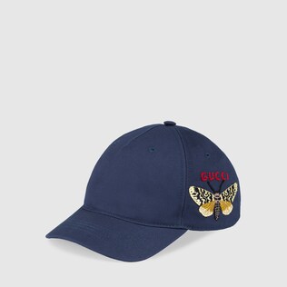 Embroidered canvas baseball hat