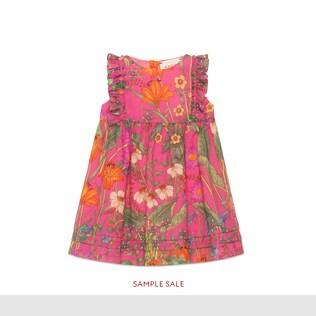 Baby New Flora Daisy print cotton dress