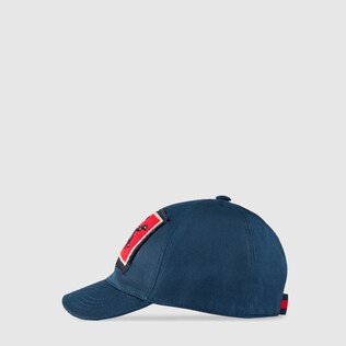 Cappello in cotone con lupo