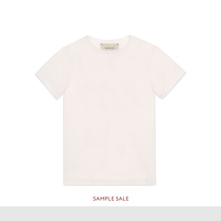 T-shirt in cotone con stampa UFO