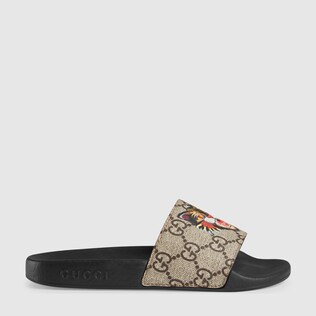 Sandalia tipo Chancla Infantil GG Supreme