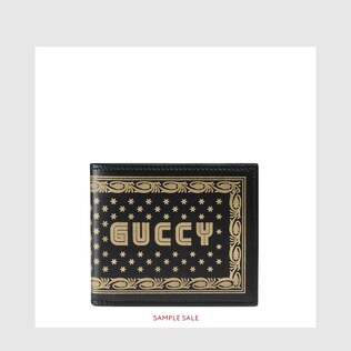 Guccy bi-fold wallet