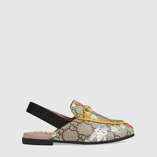 Kleinkinder Princetown GG Gucci Tier-Slipper