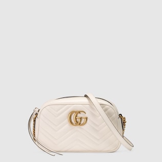 Schultertasche GG Marmont aus Matelassé