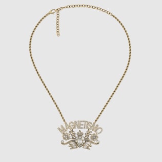 Magnetismo crystal pendant necklace