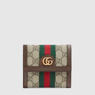 〔オフィディア〕オンライン限定 GG フレンチフラップウォレット