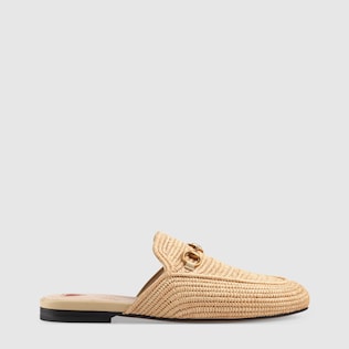 Princetown Slipper aus Bast