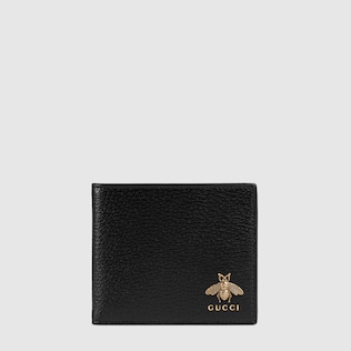 Animalier leather coin wallet