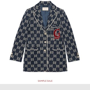 GG jersey jacket
