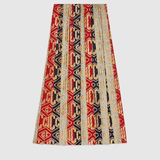 Lurex Gucci game wool skirt