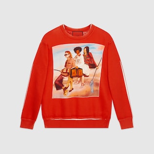 Sudadera con Estampado de #GucciHallucination