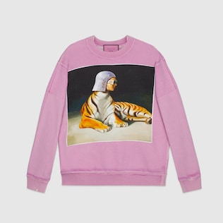 Sudadera con Estampado de #GucciHallucination