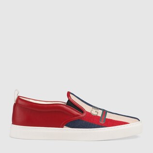 Sylvie Slip-on-Sneaker mit Gucci Logo