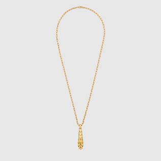 Dionysus yellow gold necklace