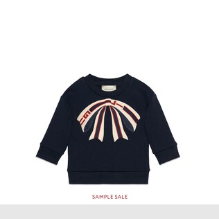 Baby Pullover mit Schleife