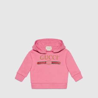 〔ベビー〕GUCCI ロゴ スウェットシャツ