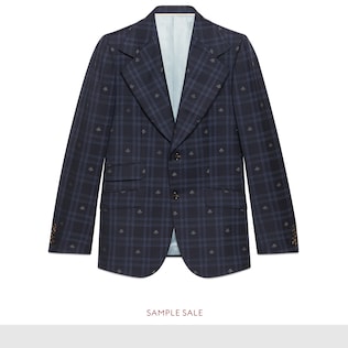 Heritage bee check jacket