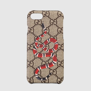 キングスネーク プリント iPhone 8 ケース