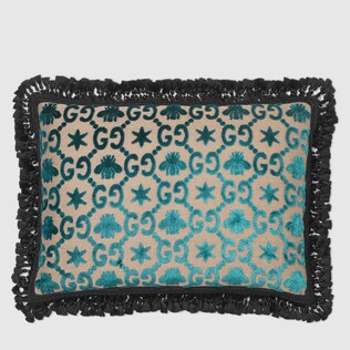 Kissen aus GG Jacquard
