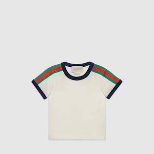 Baby T-Shirt mit Web und Kingsnake-Print