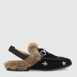 Slipper Infantil Princetown con Abejas y Estrellas