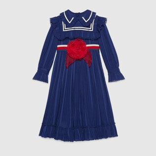 Kinder Kleid aus Baumwollvoile