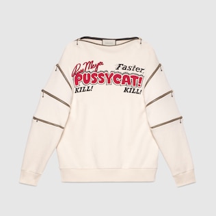 Sudadera extragrande con Estampado de Cine