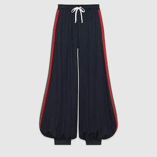 Technical jersey pant with Web