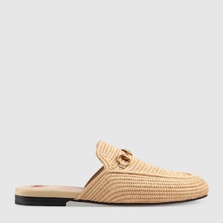 Princetown Slipper aus Bast