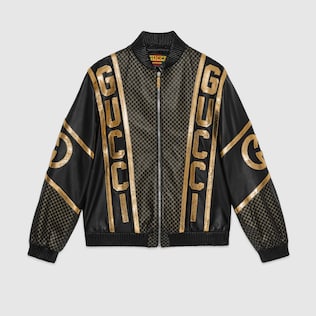 Chaqueta Bomber Gucci-Dapper Dan