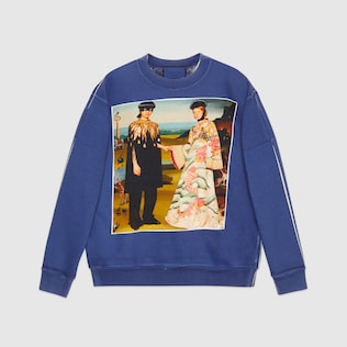Sweat-shirt #GucciHallucination oversize
