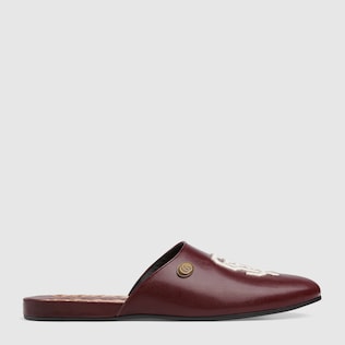 Mules en cuir avec empiècement SF Giants™