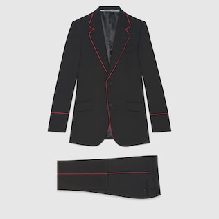 Heritage tuxedo with piping