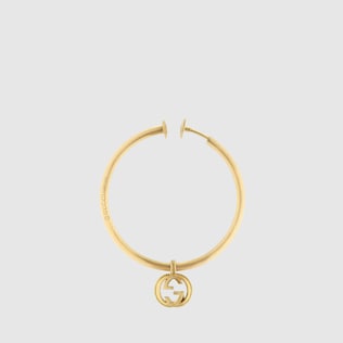 Single earring with Interlocking G