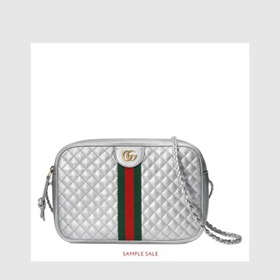 Borsa a spalla in pelle laminata misura piccola