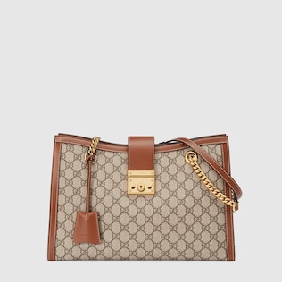 Sac à épaule Padlock taille moyenne à motif GG