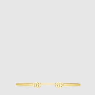GG Running yellow gold cuff