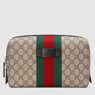 GG Supreme toiletry case