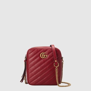 Mini borsa a spalla GG Marmont